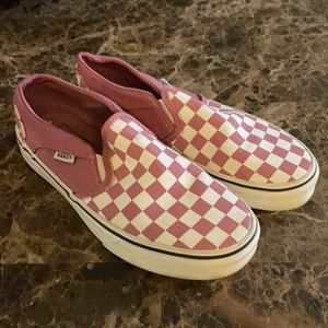 USED VANS WOMEN Magenta COLOR